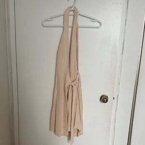 Kookai Cream Backless Dress